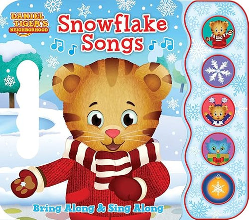 Snowflake Songs (Daniel Tiger's Neighborhood) Board book Children's Books Happier Every Chapter   