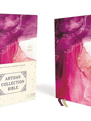NRSV, Artisan Collection Bible, Cloth over Board, Pink, Art Gilded Edges, Comfort Print: New Revised Standard Version, Artisan Collection Bible, Pink, Art Gilded Edges, Comfort Print Hardcover