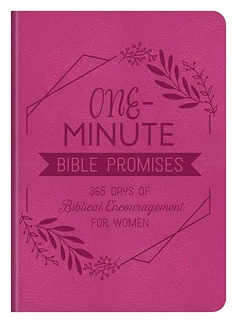 One-Minute Bible Promises: 365 Days of Biblical Encouragement for Women Imitation Leather