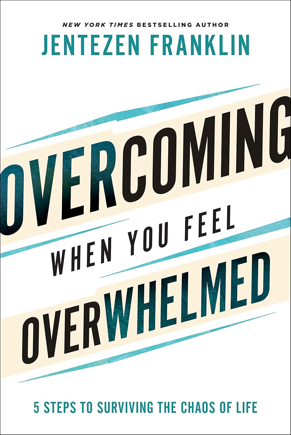 Overcoming When You Feel Overwhelmed: 5 Steps to Surviving the Chaos of Life Hardcover
