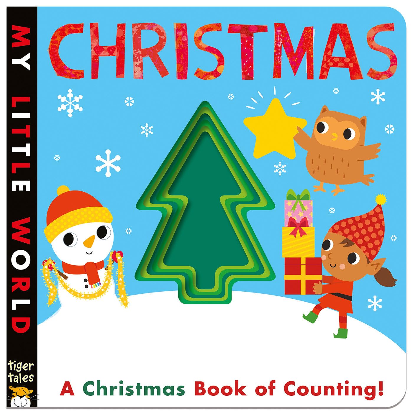 Christmas: A Peek-Through Christmas Book of Counting (My Little World) Board book