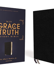 Niv, the Grace and Truth Study Bible (Trustworthy and Practical Insights), European Bonded Leather, Black, Red Letter, Comfort Print: New ... Leather, Black, Red Letter, Comfort Print Bonded Leather