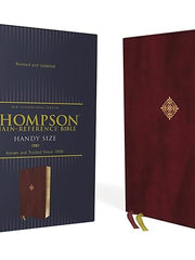 NIV Holy Bible: New International Version, Leathersoft, Burgundy, Thompson Chain-reference Bible Imitation Leather