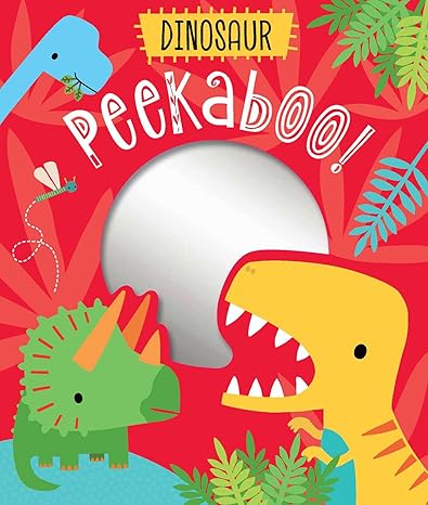 Dinosaurs Peekaboo! Board book Children's Books Happier Every Chapter   