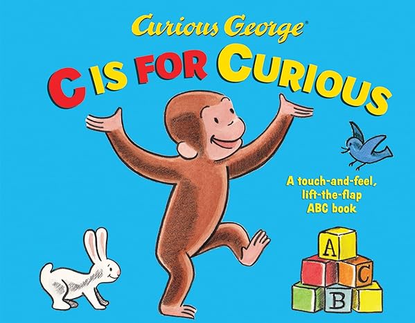 Curious George: C is for Curious Paperback Children's Books Happier Every Chapter   