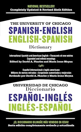 The University of Chicago Spanish-English Dictionary/Diccionario Universidad de Chicago Ingles-Espanol Mass Market Paperback Adult Non-Fiction Happier Every chapter