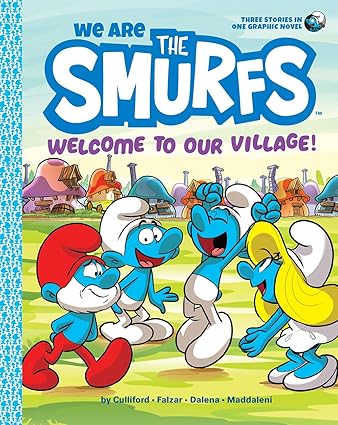 We Are the Smurfs: Welcome to Our Village! (We Are the Smurfs Book 1) Paperback Children's Books Happier Every chapter