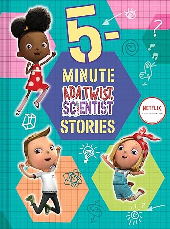 5-Minute Ada Twist, Scientist Stories (The Questioneers) Hardcover Children's Books Happier Every Chapter   