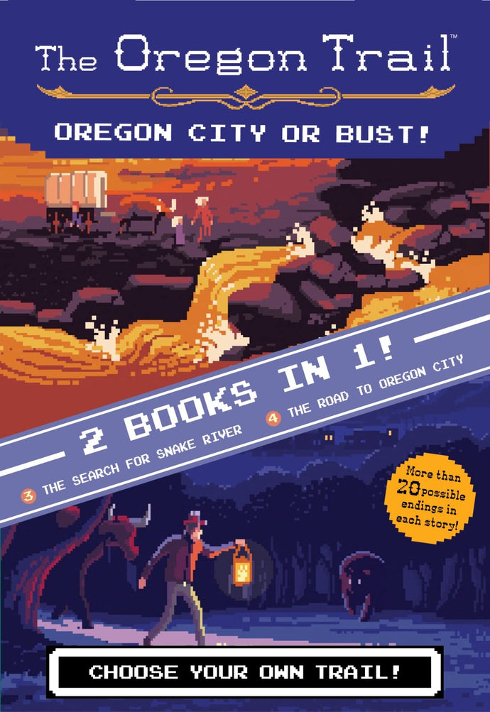 The Oregon Trail The Search for Snake River and the Road to Oregon City(Hardcover) Children's Books Happier Every Chapter   