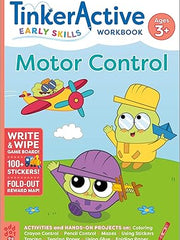 TinkerActive Early Skills Motor Control Workbook Ages 3+ (TinkerActive Workbooks) Paperback