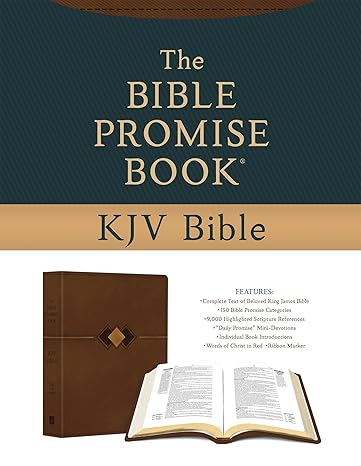 The Bible Promise Book KJV Bible [hickory Diamond] Imitation Leather Adult Non-Fiction Happier Every Chapter   