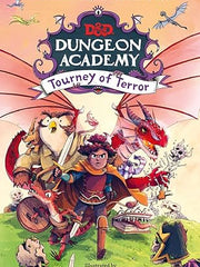 Dungeon Academy: Tourney of Terror: A funny, illustrated D&D novel for younger readers and fans of role play and fantasy written by New York Times bestselling author Madeleine Roux Paperback