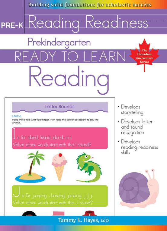 Pre-K - Ready To Learn Reading - English Edition