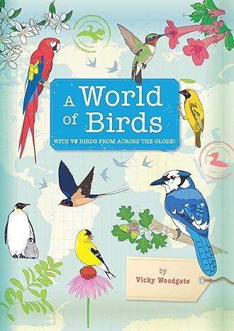 A World of Birds (Blueprint Editions) Hardcover Children's Books Happier Every Chapter   