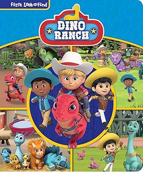 Dino Ranch: First Look and Find Board book Children's Books Happier Every chapter