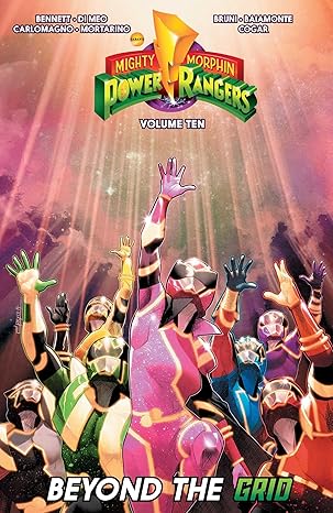 Mighty Morphin Power Rangers Vol. 10: Beyond the Grid: Volume 10 Paperback Comics & Graphic Novels Happier Every Chapter   