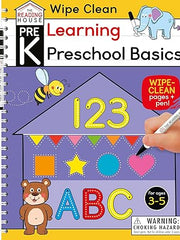 Learning Preschool Basics (Wipe Clean Workbook) Paperback