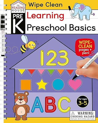 Learning Preschool Basics (Wipe Clean Workbook) Paperback