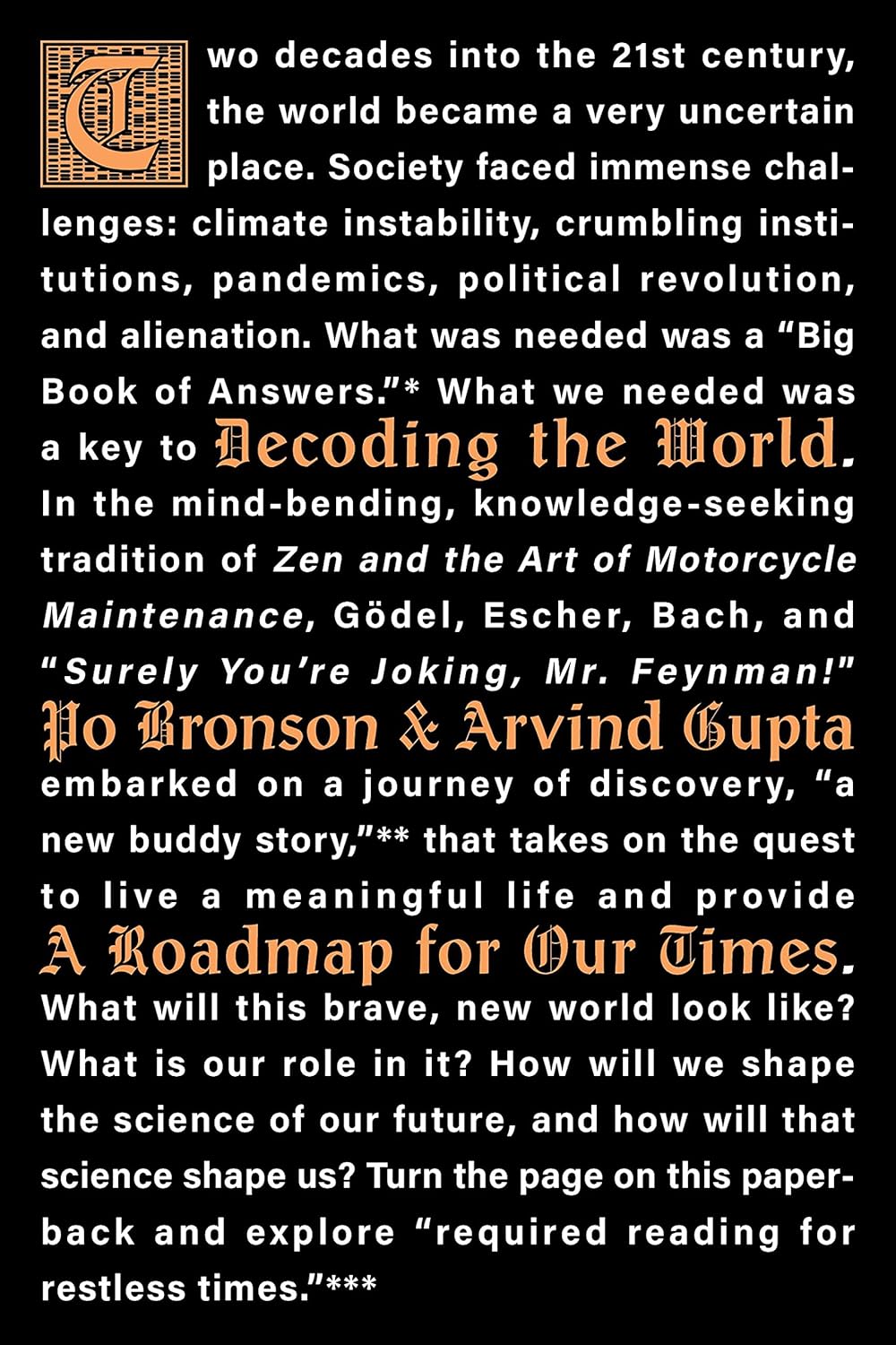 Decoding the World: A Roadmap for Our Times (The Convergencetrilogy, 1) Paperback