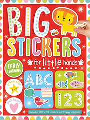 Big Stickers for Little Hands Early Learning Paperback