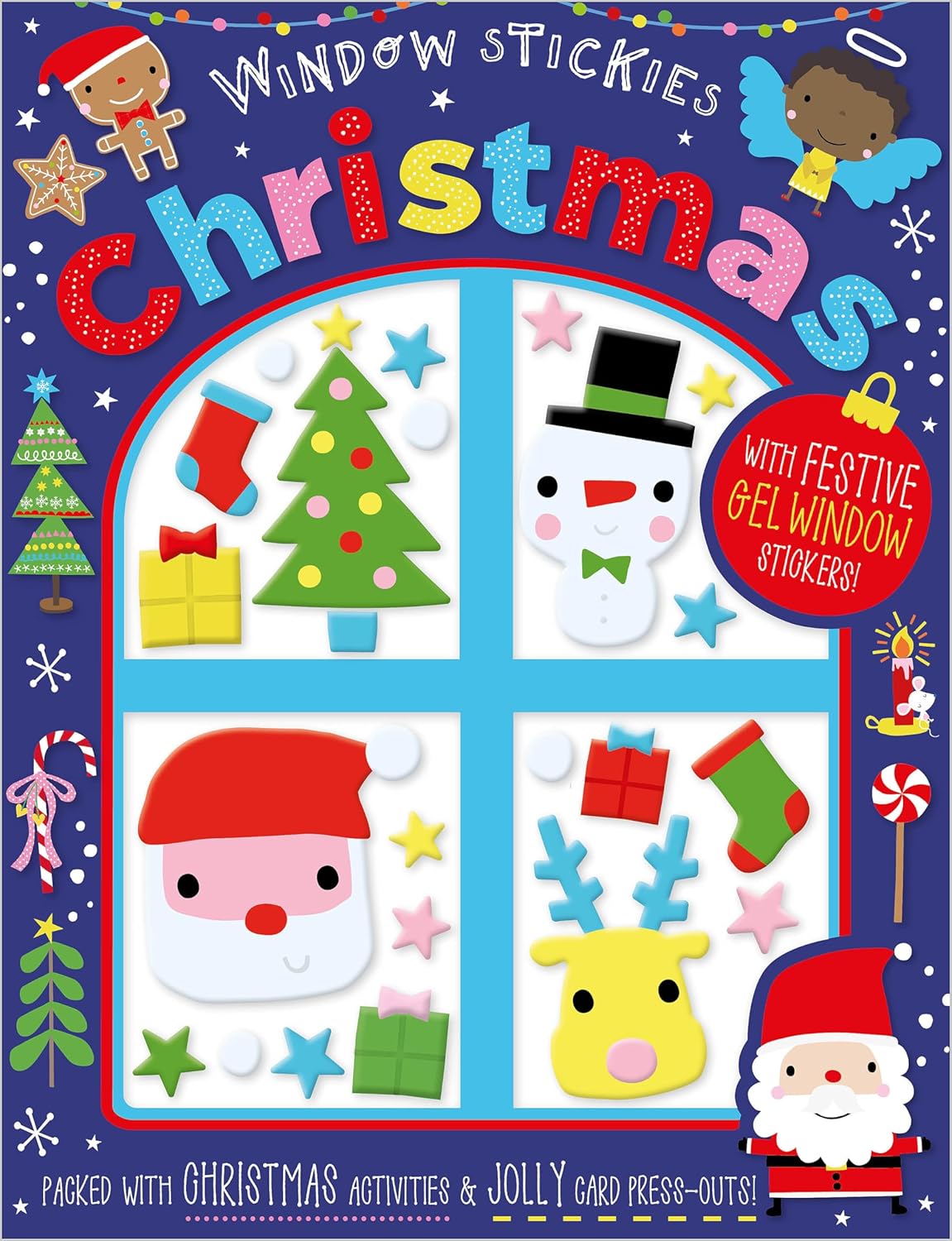 Christmas (Window Stickies) Paperback €“ October 1, 2020 by Elanor Best (Author), Dawn Machell (Illustrator)
