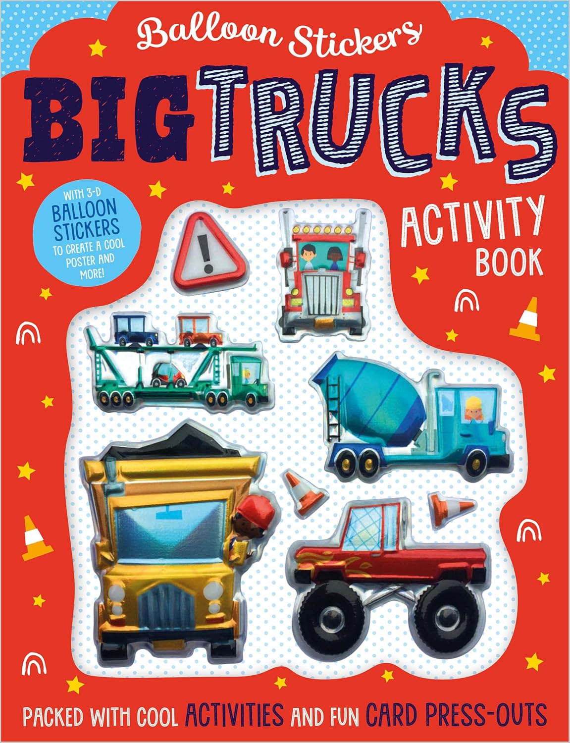 Big Trucks Activity Book Paperback €“ 2 Feb. 2021 by Amy Boxshall (Author), James Dillon (Illustrator)