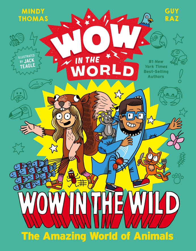 Wow in the World The Amazing World of Animals(Hardcover) Children's Books Happier Every Chapter   