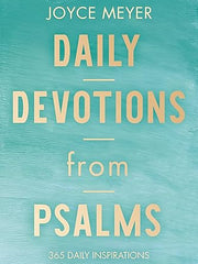 Daily Devotions from Psalms: 365 Daily Inspirations Hardcover