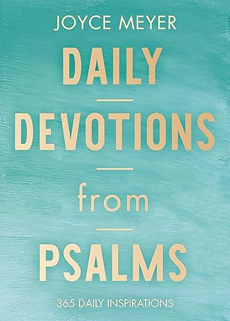 Daily Devotions from Psalms: 365 Daily Inspirations Hardcover Adult Non-Fiction Happier Every Chapter   