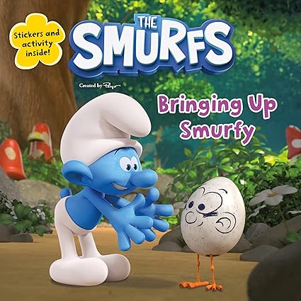 Smurfs: Bringing Up Smurfy Paperback Children's Books Happier Every chapter