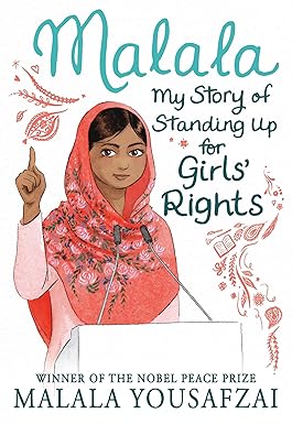 Malala: My Story of Standing Up for Girls' Rights Paperback Children's Books Happier Every chapter