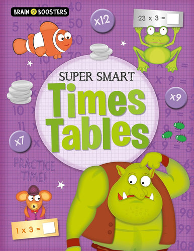 Brain Boosters: Super-Smart Times Tables Paperback  Ndah Mbawa @ Happier Every Chapter   