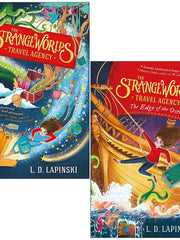 Strangeworlds Travel Agency Series 2 Books Collection Set By L.D. Lapinski (The Strangeworlds Travel Agency, The Edge of the Ocean) (Hardcover)
