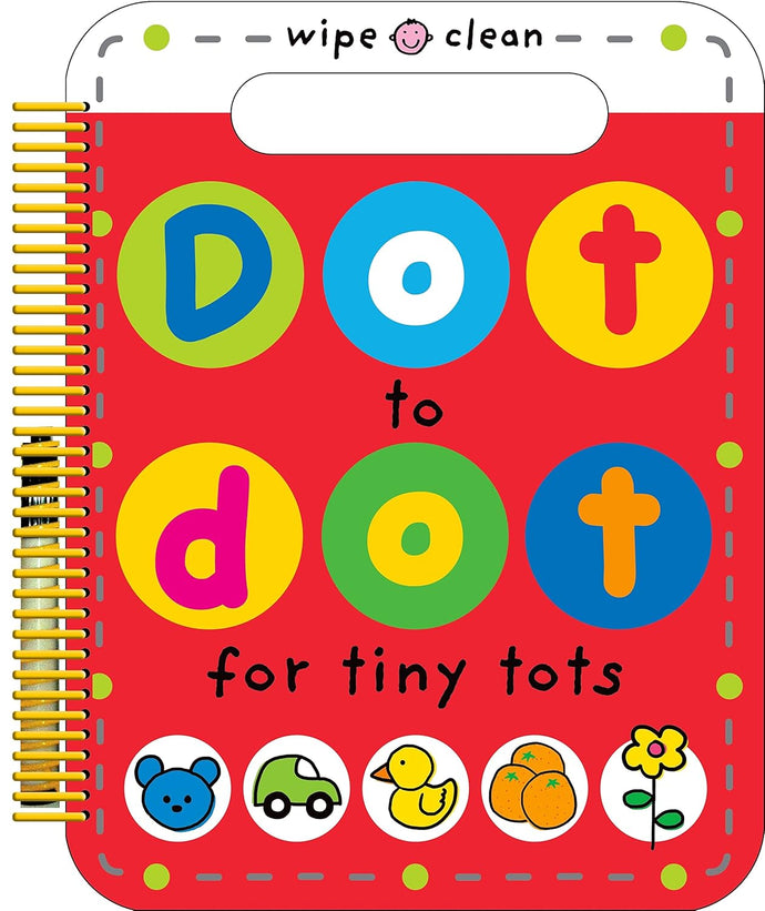Dot to Dot for Tiny Tots Wipe Clean Activity Book Spiral Bound €“ Illustrated, May 27, 2014 by Roger Priddy (Author) Happier Every Chapter