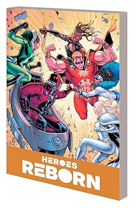 Heroes Reborn: Earth's Mightiest Heroes Companion Vol. 1: America's Mightiest Heroes Companion (Heroes Reborn America's Mightiest Heroes Companion, 1) Paperback Comics & Graphic Novels Happier Every Chapter