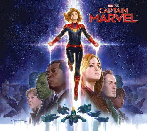 MARVEL'S CAPTAIN MARVEL: THE ART OF THE MOVIE SLIPCASE Hardcover – Illustrated by Eleni Roussos (Author), Marvel Various (Illustrator, Graphic design) Comics & Graphic Novels Happier Every Chapter