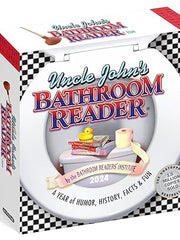 Uncle John's Bathroom Reader Page-A-Day Calendar 2024: A Year of Humour, History, Facts, and Fun Calendar