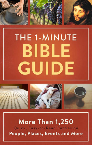 The 1-Minute Bible Guide: More Than 1,250 Quick, Easy-To-Read Entries on People, Places, Events, and More Paperback  Happier Every Chapter   