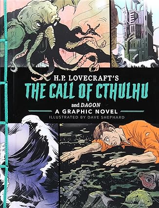 The Call of Cthulhu and Dagon: a graphic novel Hardcover Adult Non-Fiction Happier Every Chapter