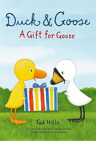 Duck & Goose, A Gift for Goose Hardcover Children's Books Happier Every Chapter   