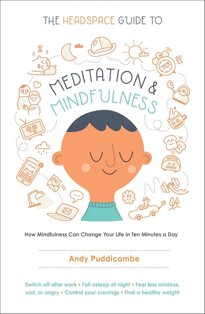 The Headspace Guide to... Mindfulness & Meditation: As Seen on Netflix Paperback Adult Non-Fiction Ndah Mbawa @ Happier Every Chapter   