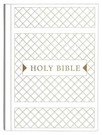 KJV Cross Reference Study Bible, White Diamond Hardcover