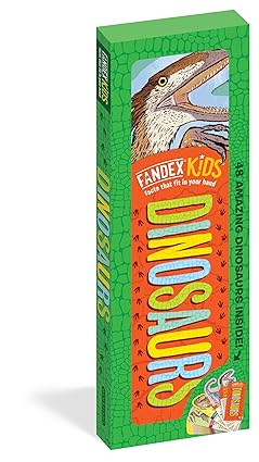 Fandex Kids: Dinosaurs: Facts That Fit in Your Hand: 48 Amazing Dinosaurs Inside! Cards