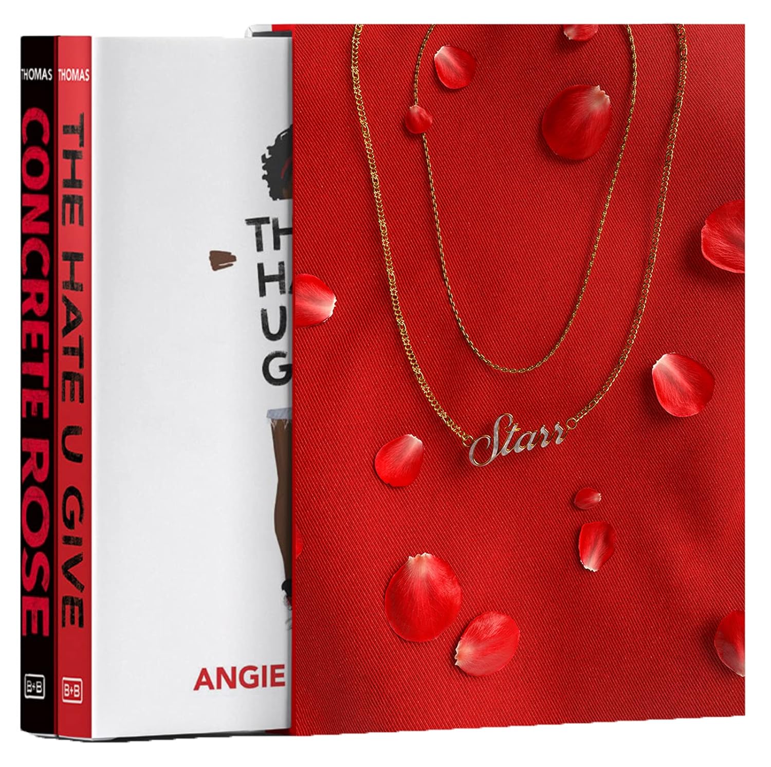 Angie Thomas: The Hate U Give and Concrete Rose 2-Book Box Set Hardcover