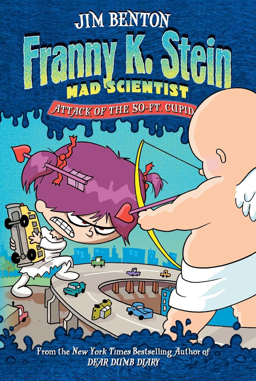 Attack of the 50-Ft. Cupid: Volume 2 (Franny K. Stein, Mad Scientist) Paperback Illustrated, 28 Dec. 2004 by Jim Benton (Author, Illustrator)
