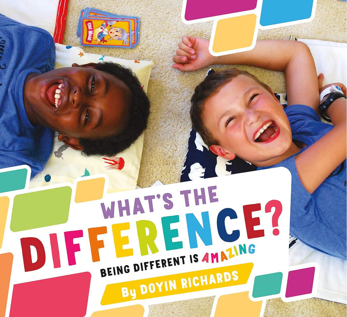 What's the Difference?: Being Different Is Amazing Paperback – Photo Book Happier Every Chapter