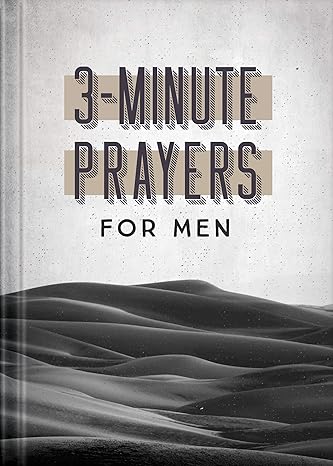 3-Minute Prayers for Men Hardcover