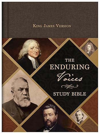 The Enduring Voices Study Bible: King James Version Hardcover Adult Non-Fiction Happier Every Chapter   