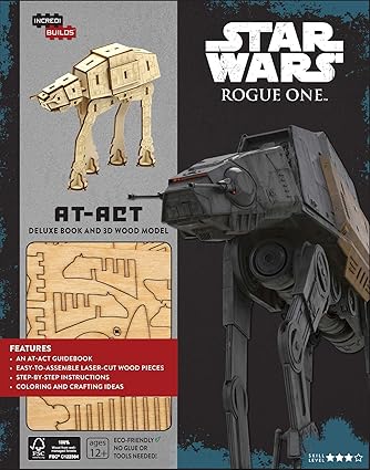 Incredibuilds: Star Wars: Rogue One: At- Hardcover Children's Books Happier Every chapter