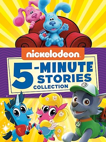 Nickelodeon 5-Minute Stories Collection Hardcover Children's Books Happier Every Chapter   